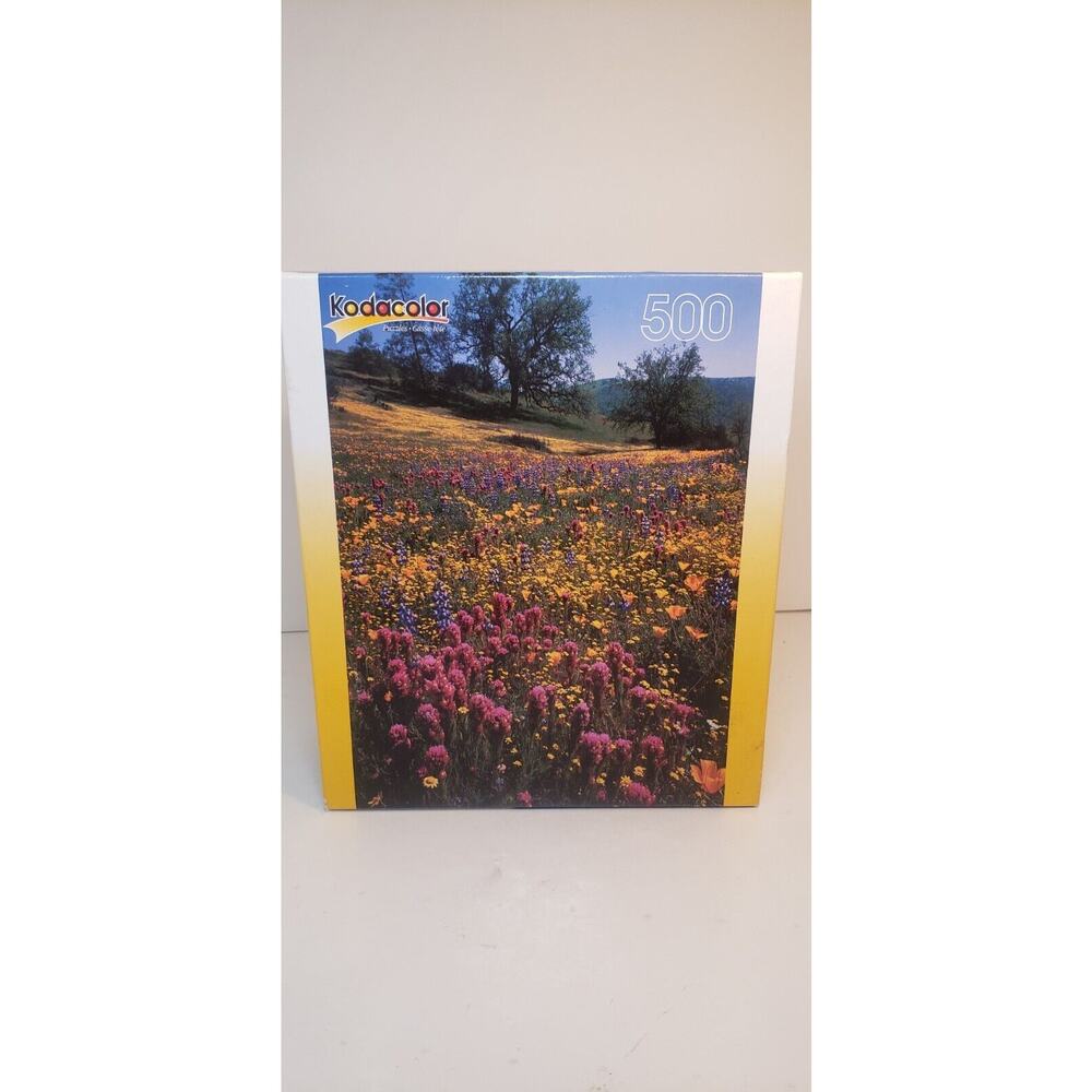Kodacolor Tremblor Range California 500 Piece Jigsaw Puzzle Kodak Sealed